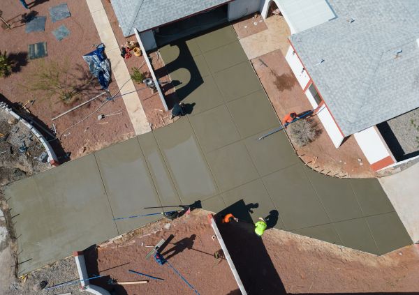 Cost of Concrete Driveway Finishing in Mount Juliet